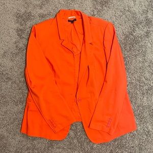 Lane Bryant 22 Modernist Collection Orange Blazer